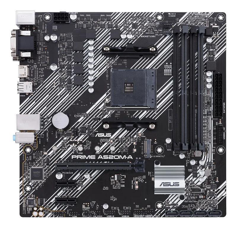 ASUS PRIME A520M-A II/CSM AMD A520 Pesa AM4 Mikro ATX