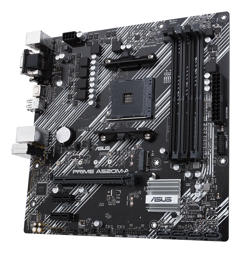 ASUS PRIME A520M-A II/CSM AMD A520 Pesa AM4 Mikro ATX
