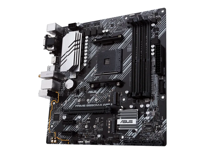 ASUS PRIME B550M-A WIFI II AMD B550 Pesa AM4 Mikro ATX