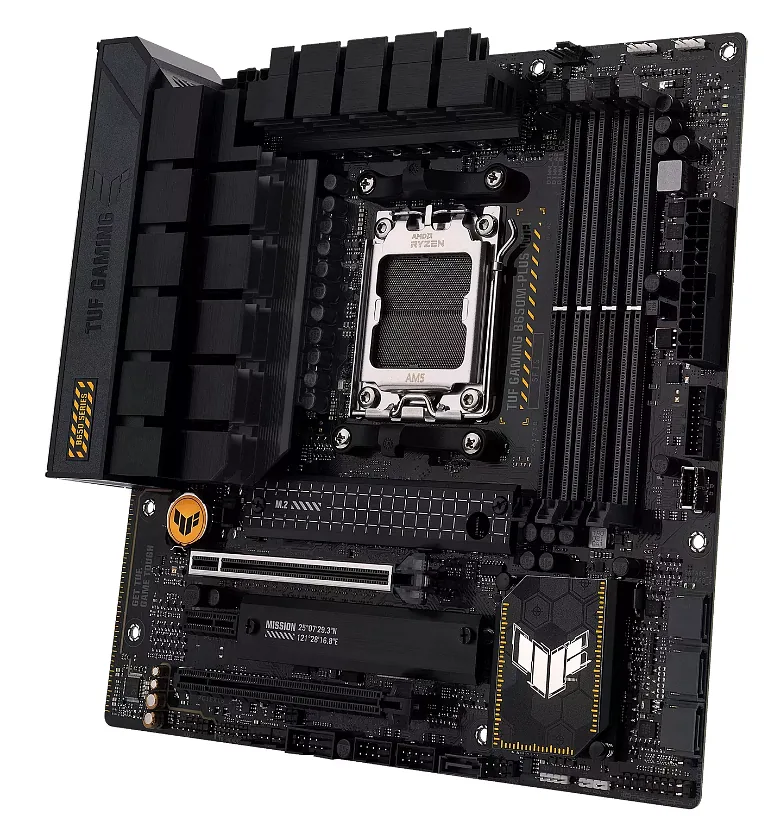 ASUS TUF GAMING B650M-PLUS WIFI AMD B650 Protsessoripesa AM5 Mikro ATX