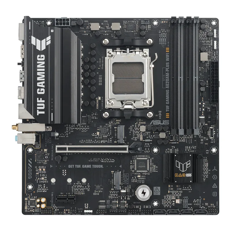 ASUS TUF GAMING A620AM-PLUS WIFI AMD A620A Protsessoripesa AM5 Mikro ATX
