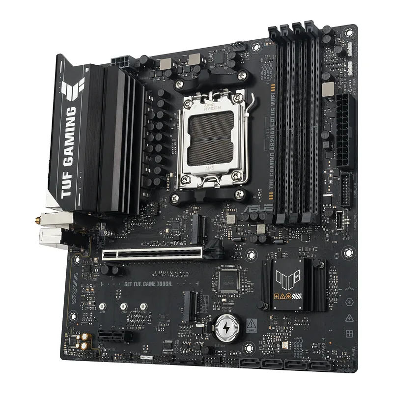 ASUS TUF GAMING A620AM-PLUS WIFI AMD A620A Protsessoripesa AM5 Mikro ATX