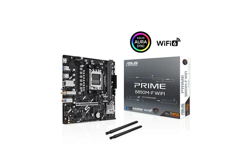 Asus PRIME B850M-F WIFI emaplaat