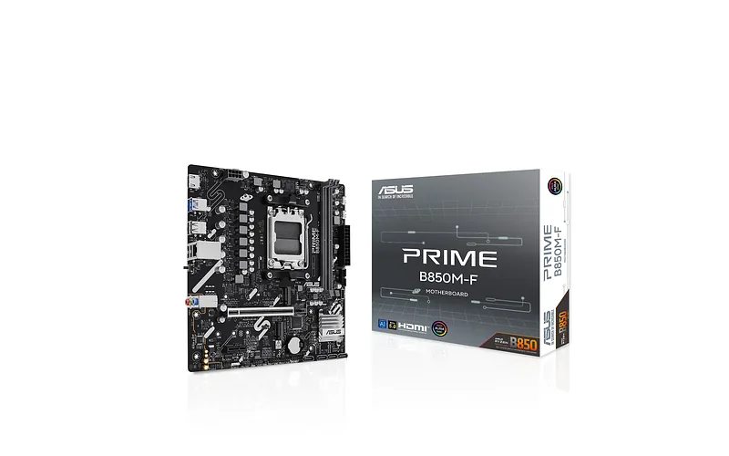 ASUS PRIME B850M-F emaplaat