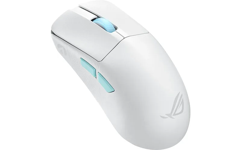 ASUS ROG Harpe Ace Aim Lab Edition hiir Mängimine Mõlemakäeline RF Wireless + Bluetooth + USB Type-C Optomehaaniline 36000 DPI