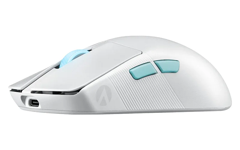 ASUS ROG Harpe Ace Aim Lab Edition hiir Mängimine Mõlemakäeline RF Wireless + Bluetooth + USB Type-C Optomehaaniline 36000 DPI