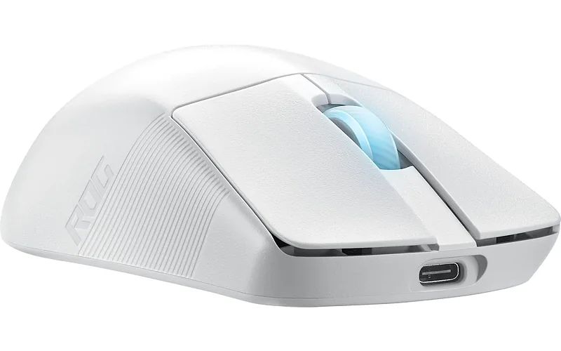 ASUS ROG Harpe Ace Aim Lab Edition hiir Mängimine Mõlemakäeline RF Wireless + Bluetooth + USB Type-C Optomehaaniline 36000 DPI