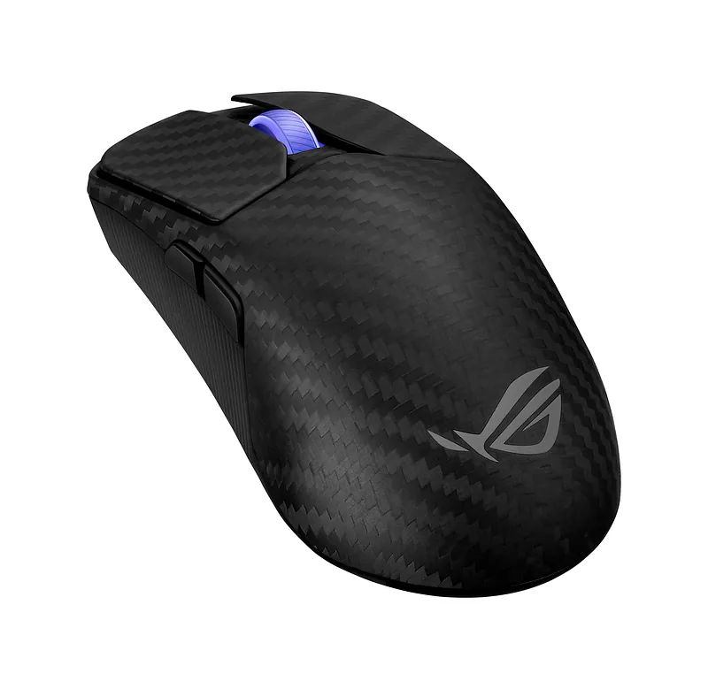 ASUS ROG Harpe Ace Extreme hiir Mängimine Parempoolne RF Wireless + Bluetooth + USB Type-A Optiline 42000 DPI