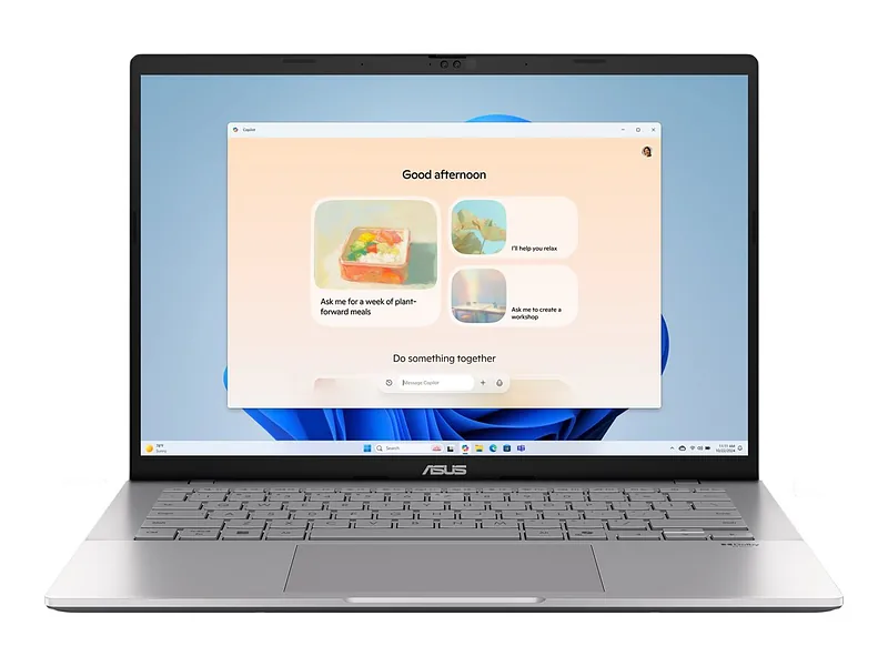 Asus Vivobook S16 UM5606WA-RK420X, Zumaia Gray, 16 “, OLED, 3K, 2880 x 1800 pixels, Glossy, AMD Ryzen AI 9, HX370, 32 GB, LPDDR5X, Solid-state drive capacity 2000 GB, AMD Radeon Graphics, Windows 11 Pro, 802.11be, Bluetooth version 5.4, Keyboard language US international, Keyboard backlit, Warranty 24 month(s), Battery warranty 12 month(s)
