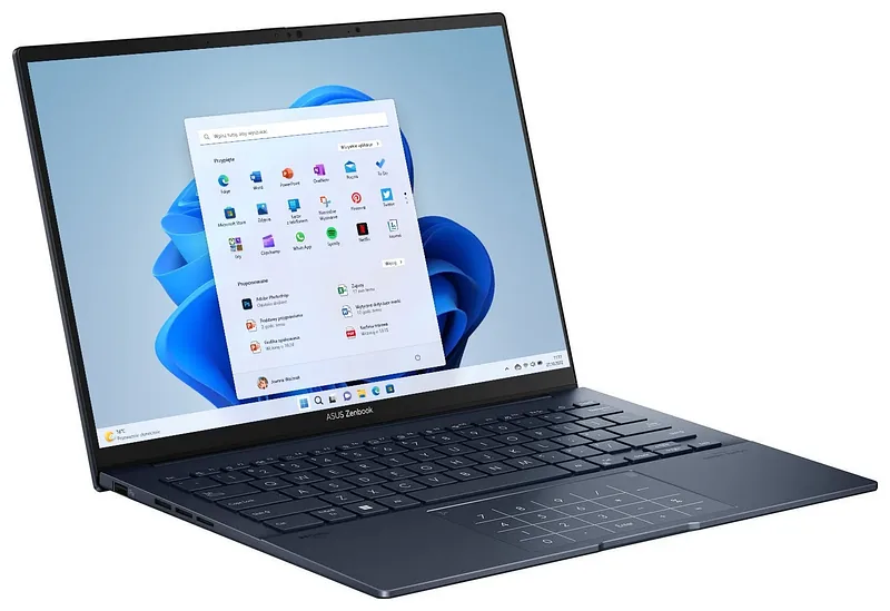 ASUS ZenBook 14 OLED UX3405CA-SU855W - Ultra 9 285H | 14'' 3K | 32GB | 1TB | W11H | Niebieski