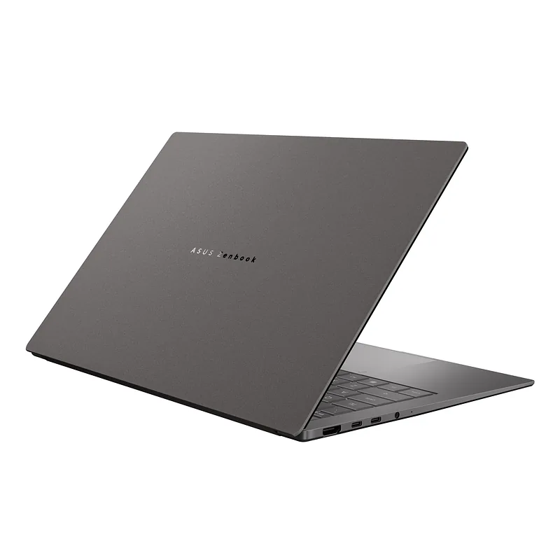 Asus Zenbook S14 UX5406AA-SU324W, Antrim Gray, 14 “, OLED, Touchscreen, 3K, 2880 x 1800 pixels, 120 Hz, Glossy, Intel Core Ultra 9, 386H, 32 GB, LPDDR5X, Solid-state drive capacity 1000 GB, Intel Graphics, Windows 11 Home, 802.11be, Bluetooth version 6.0, Keyboard language US international, Keyboard backlit, Warranty 24 month(s), Battery warranty 12 month(s)