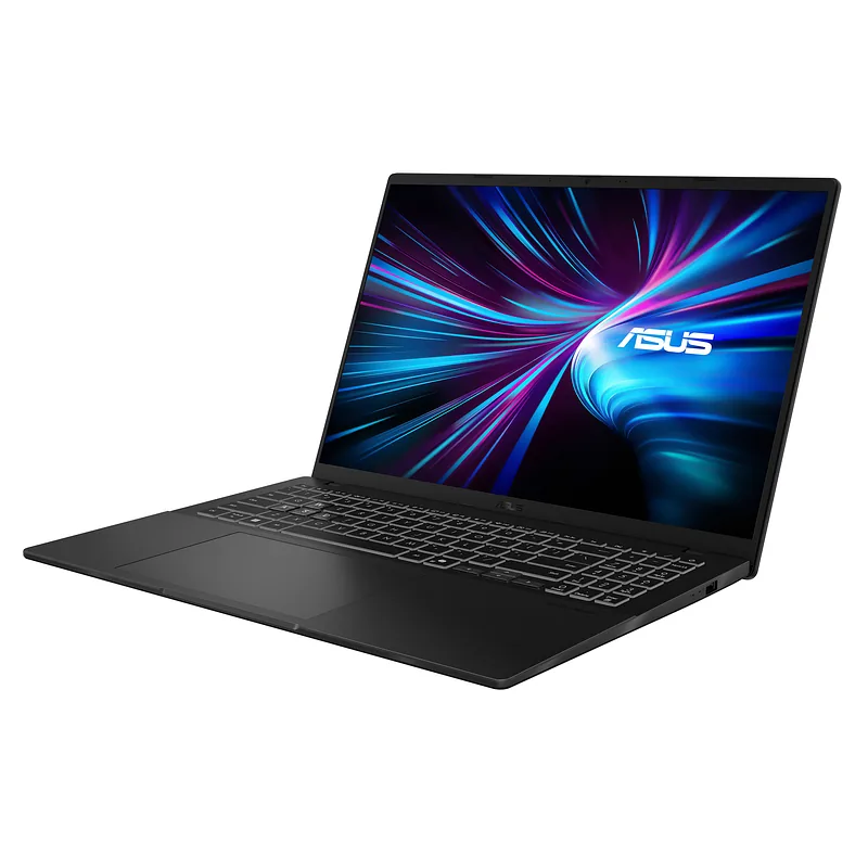 Asus, V16 V3607VP-RP020W, Matte Black, 16 “, WUXGA, 1920 x 1200 pixels, Anti-glare, Intel Core 7, 240H, 16 GB, DDR5, Hard drive capacity M.2 NVMe PCIe 4.0 SSD GB, Hybrid hard drive (H-HDD) capacity 1000 GB, NVIDIA GeForce RTX 5070, GDDR7, 8 GB, Windows 11 Home, 802.11ax, Bluetooth version 5.3, Keyboard language English, Keyboard backlit, Warranty 24 month(s), Battery warranty 12 month(s)