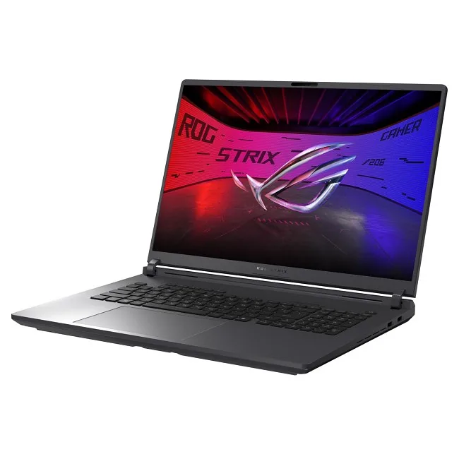ASUS ROG Strix G18 G815JMR-S9089W Intel® Core™ i7 i7-14650HX Sülearvuti 45,7 cm (18″) WQXGA 16 GB DDR5-SDRAM 1 TB SSD NVIDIA GeForce RTX 5060 Laptop GPU Wi-Fi 7 (802.11be) Windows 11 Home Hall