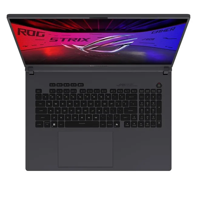 ASUS ROG Strix G18 G815JMR-S9089W Intel® Core™ i7 i7-14650HX Sülearvuti 45,7 cm (18″) WQXGA 16 GB DDR5-SDRAM 1 TB SSD NVIDIA GeForce RTX 5060 Laptop GPU Wi-Fi 7 (802.11be) Windows 11 Home Hall