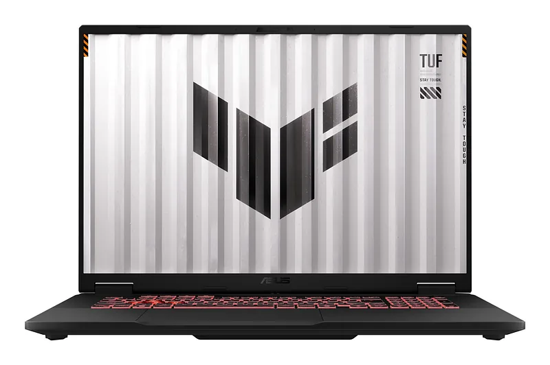 ASUS TUF Gaming A18 FA808UP-S9007W AMD Ryzen™ 7 260 Sülearvuti 45,7 cm (18") 2.5K 32 GB DDR5-SDRAM 1 TB SSD NVIDIA GeForce RTX 5070 Wi-Fi 6E (802.11ax) Windows 11 Home Hall