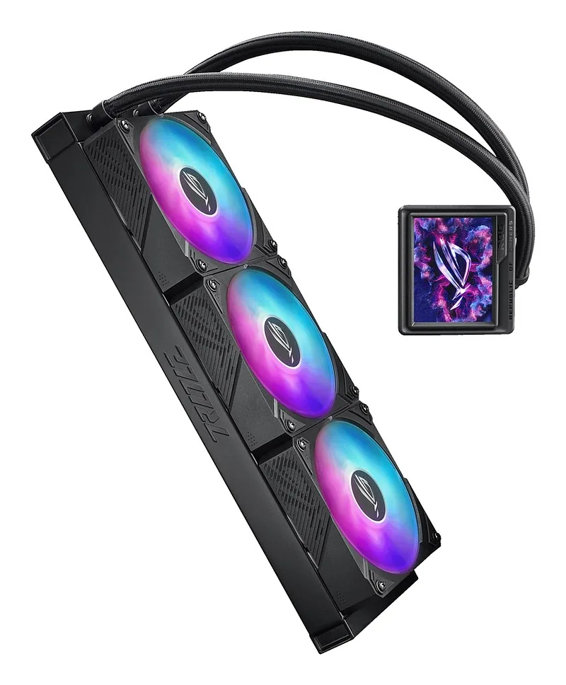 ASUS ROG Ryujin III 360 ARGB Extreme Arvuti korpus Kõik-ühes vedelikujahuti 12 cm Must