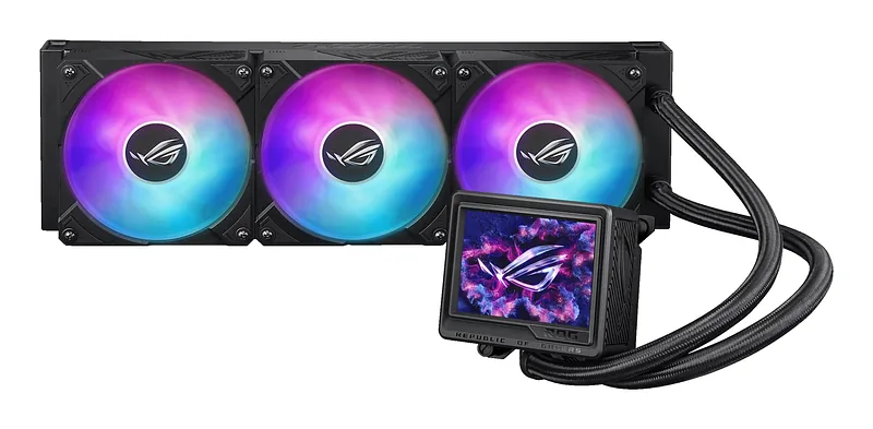 ASUS ROG Ryujin III 360 ARGB Extreme Arvuti korpus Kõik-ühes vedelikujahuti 12 cm Must