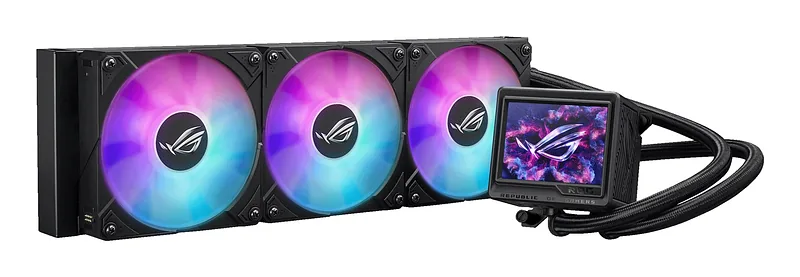 ASUS ROG Ryujin III 360 ARGB Extreme Arvuti korpus Kõik-ühes vedelikujahuti 12 cm Must