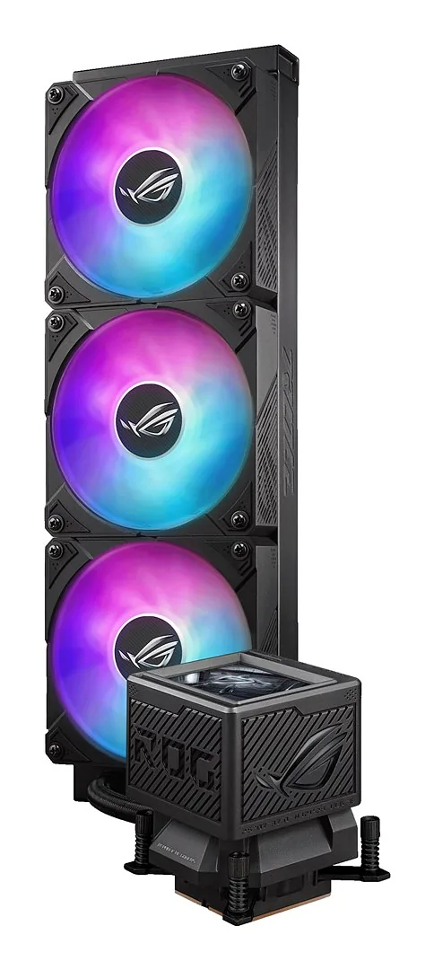 ASUS ROG Ryujin III 360 ARGB Extreme Arvuti korpus Kõik-ühes vedelikujahuti 12 cm Must