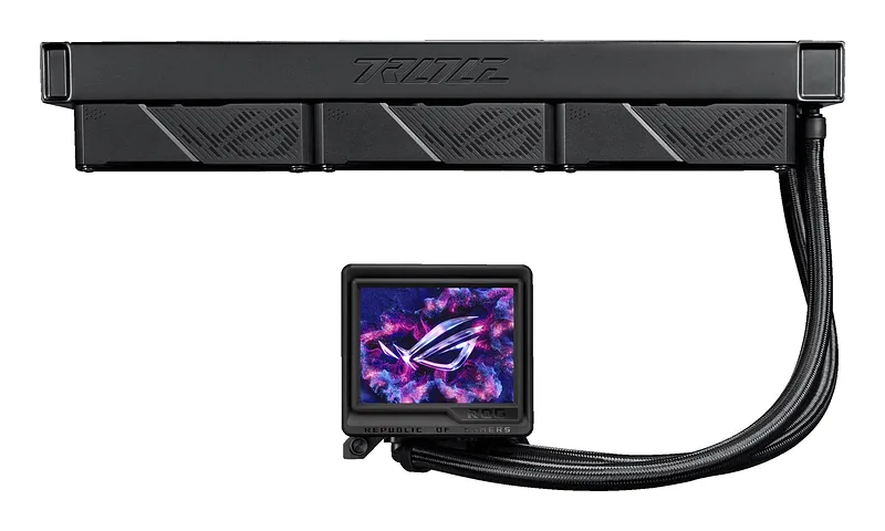 ASUS ROG Ryujin III 360 ARGB Extreme Arvuti korpus Kõik-ühes vedelikujahuti 12 cm Must