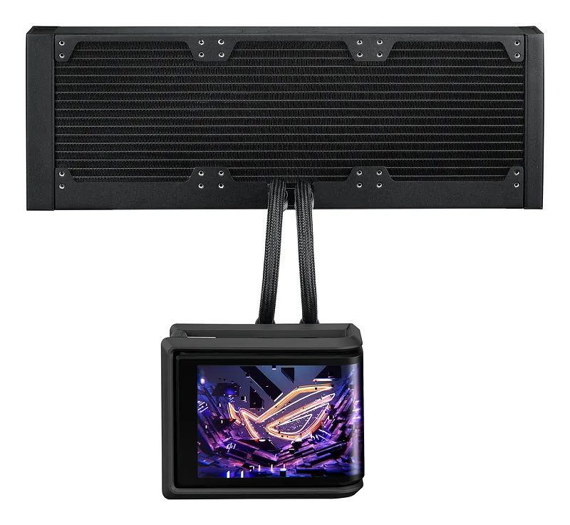 ASUS ROG Ryuo IV SLC 360 ARGB Protsessor Kõik-ühes vedelikujahuti 12 cm Must