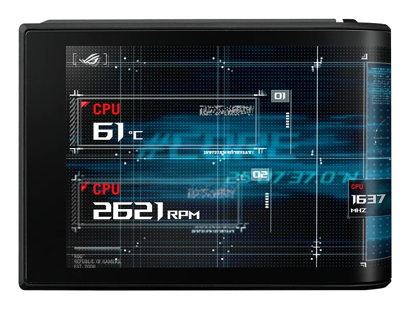 ASUS ROG Ryuo IV SLC 360 ARGB Protsessor Kõik-ühes vedelikujahuti 12 cm Must