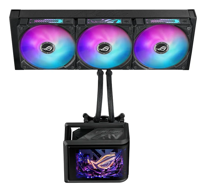 ASUS ROG Ryuo IV SLC 360 ARGB Protsessor Kõik-ühes vedelikujahuti 12 cm Must