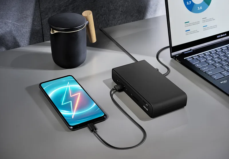 ASUS Triple Display USB-C Dock DC300 Dokkimine USB 3.2 Gen 2 (3.1 Gen 2) Type-C Must