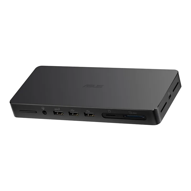 ASUS Triple 4K Thunderbolt 4 Dock DC500 Juhtmega ühendatud Must