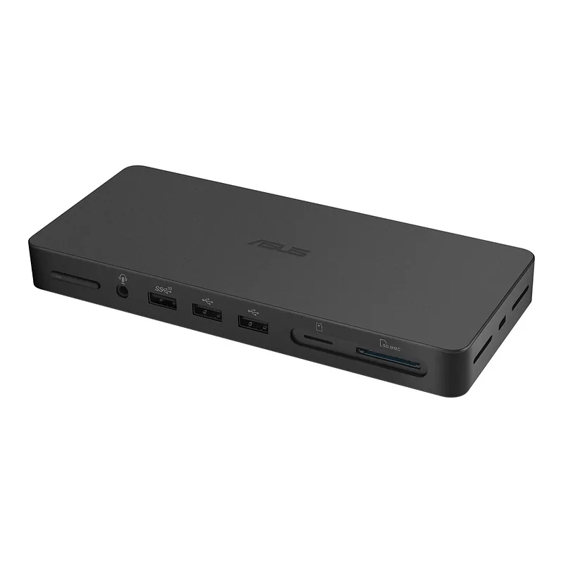 ASUS Triple 4K Thunderbolt 4 Dock DC500 Juhtmega ühendatud Must