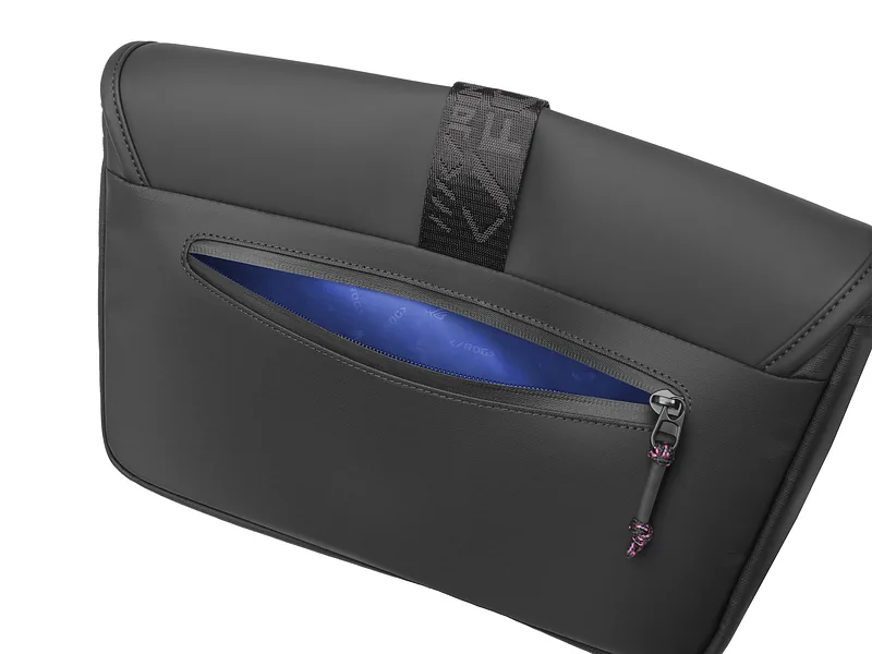 ASUS BC3004 ROG SLASH SLING BAG 4.0 Kullerikoti ümbris PU-nahk, Polüester Must