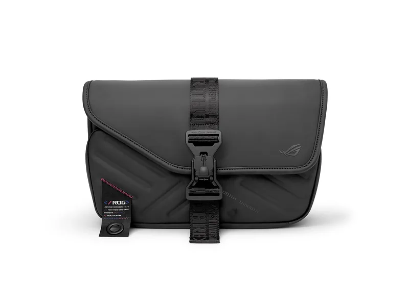 ASUS BC3004 ROG SLASH SLING BAG 4.0 Kullerikoti ümbris PU-nahk, Polüester Must