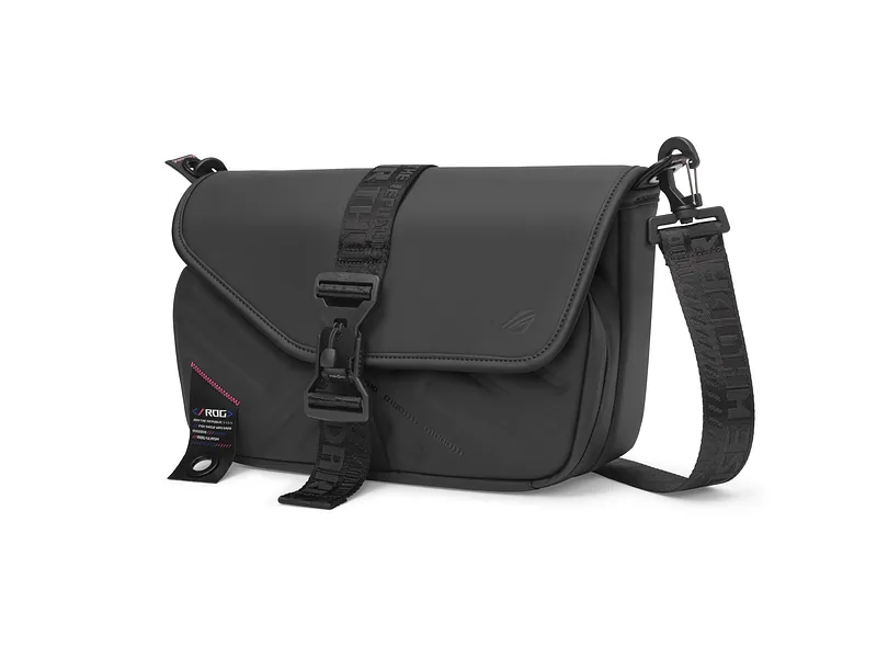 ASUS BC3004 ROG SLASH SLING BAG 4.0 Kullerikoti ümbris PU-nahk, Polüester Must