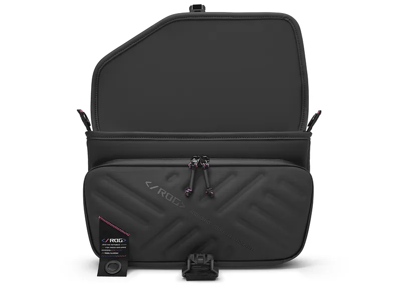 ASUS BC3004 ROG SLASH SLING BAG 4.0 Kullerikoti ümbris PU-nahk, Polüester Must