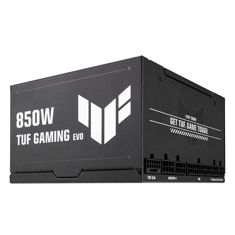 ASUS TUF-GAMING-850G-EVO toiteallika komponent 850 W 20+4 pin ATX ATX Must