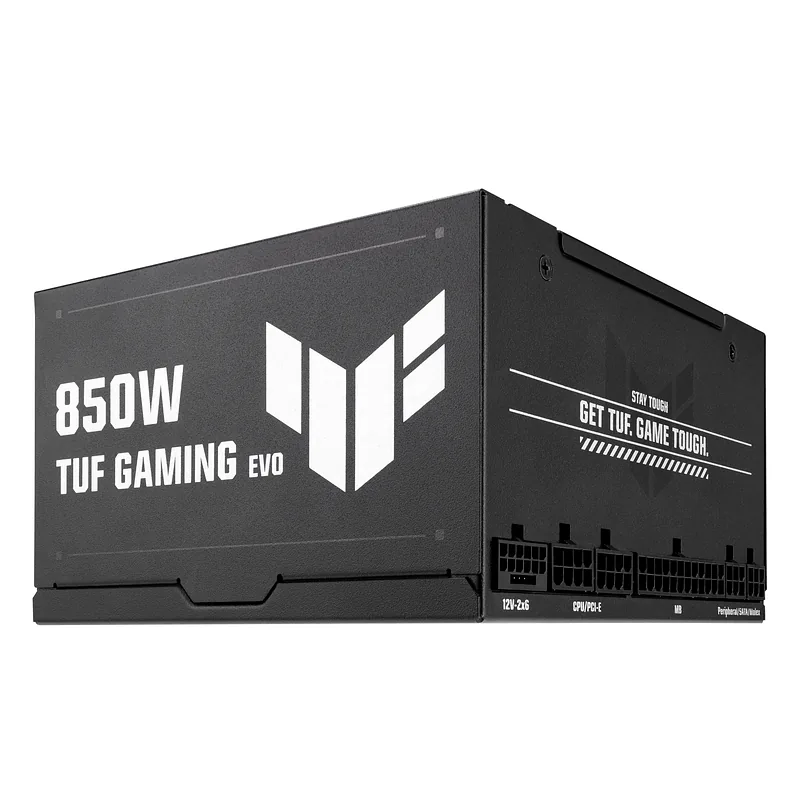 ASUS TUF-GAMING-850G-EVO toiteallika komponent 850 W 20+4 pin ATX ATX Must
