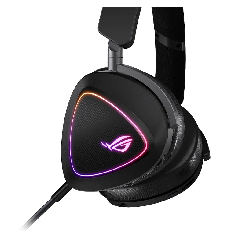 ASUS ROG DELTA II Kõrvaklapp Juhtmega ühendatud & juhtmevaba Peavõru Mängimine USB tüüp-C Bluetooth Must