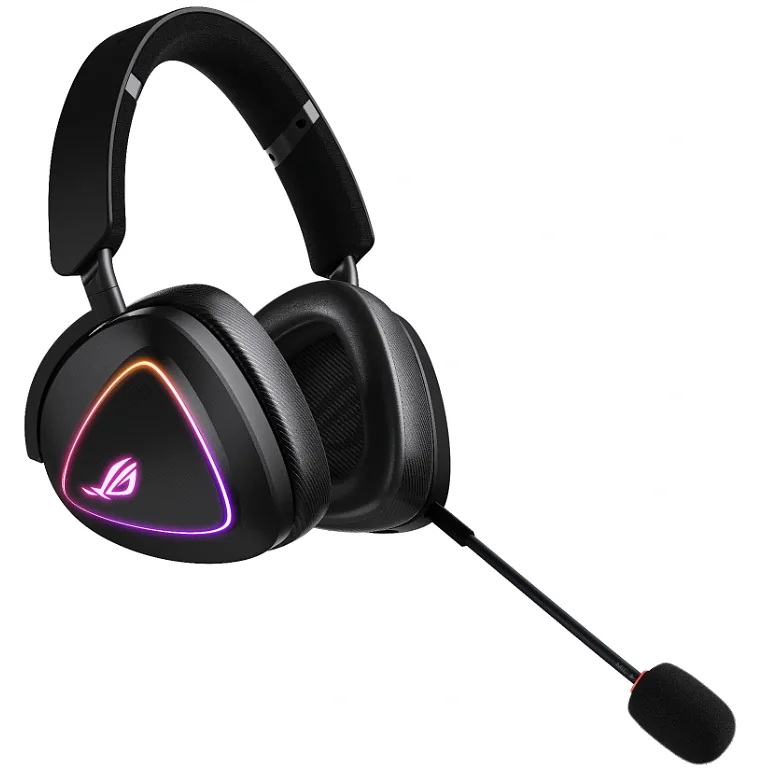 ASUS ROG DELTA II Kõrvaklapp Juhtmega ühendatud & juhtmevaba Peavõru Mängimine USB tüüp-C Bluetooth Must