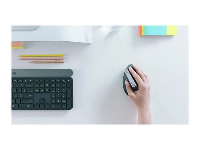 Logitech 910-005448 hiir Kontor Parempoolne RF juhtmeta ühendus + Bluetooth Optiline 4000 DPI