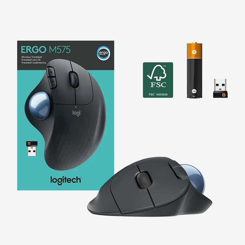 Logitech 910-005872 hiir Kontor Parempoolne RF juhtmeta ühendus + Bluetooth Juhtkuul 2000 DPI