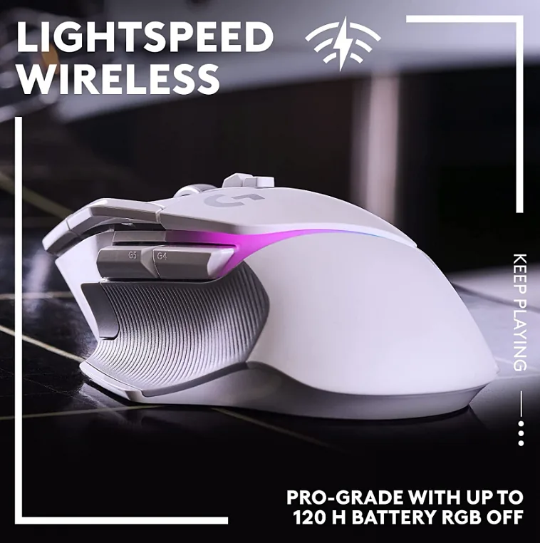 Logitech G502 X Plus Computer Mouse
