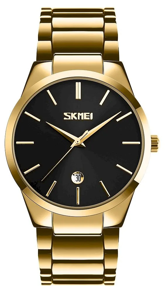 Skmei 9140GDBK Men's Watch / black-gold