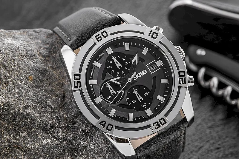SKMEI Men’s Watch 9156SIBK / black