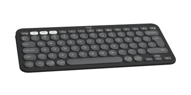 Logitech 920-011851 klaviatuur Universaalne RF juhtmeta ühendus + Bluetooth QWERTY US rahvusvaheline Grafiit