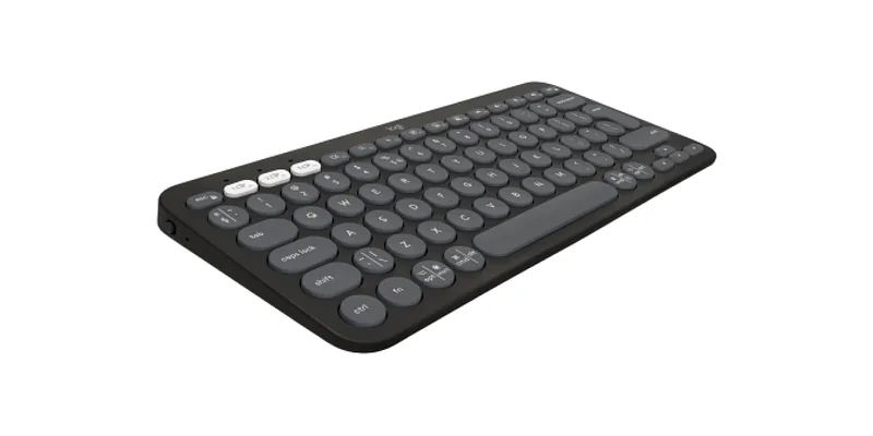 Logitech 920-011851 klaviatuur Universaalne RF juhtmeta ühendus + Bluetooth QWERTY US rahvusvaheline Grafiit