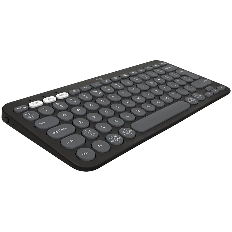 Logitech 920-011851 klaviatuur Universaalne RF juhtmeta ühendus + Bluetooth QWERTY US rahvusvaheline Grafiit
