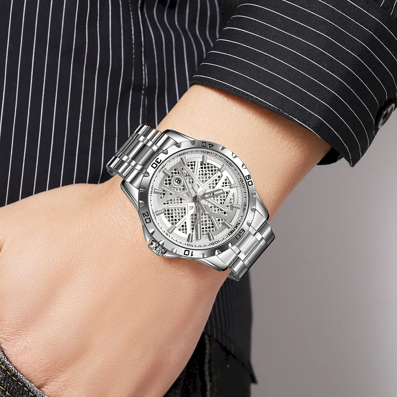 Skmei 9337SI Men’s Watch / silver