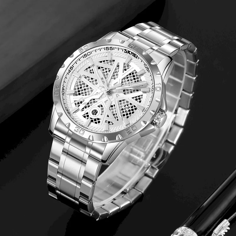 Skmei 9337SI Men’s Watch / silver