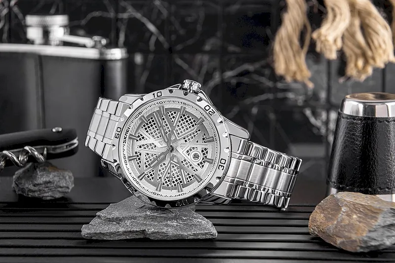 Skmei 9337SI Men’s Watch / silver