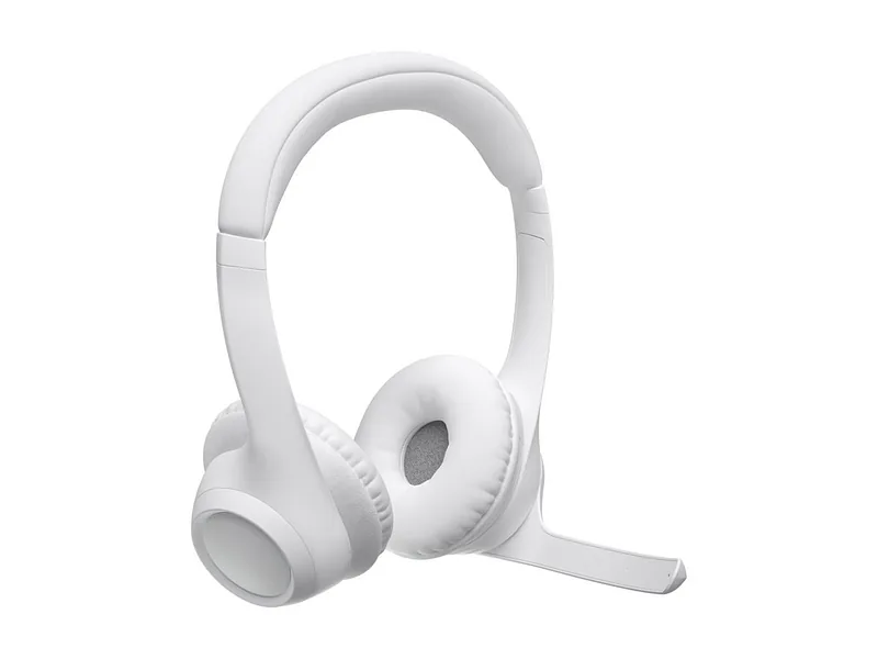 Logitech 981-001417 kõrvaklapid ja peakomplekt Kõrvaklapp Juhtmevaba Peavõru Kontor/kõnekeskus Bluetooth Valge